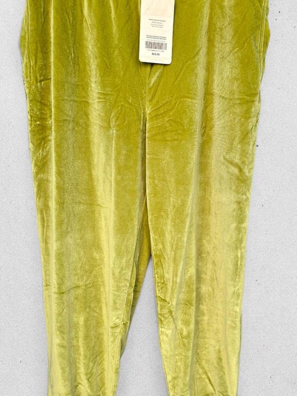 Fabletics Daria Velour Jogger Olive Green XXL NWT